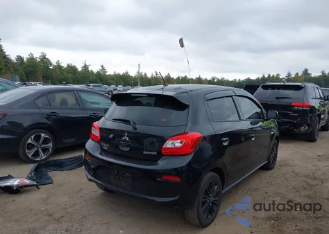 2019 Mitsubishi Mirage Gt/Le z USA, uszkodzony, nr VIN ML32A5HJ1KH002380
